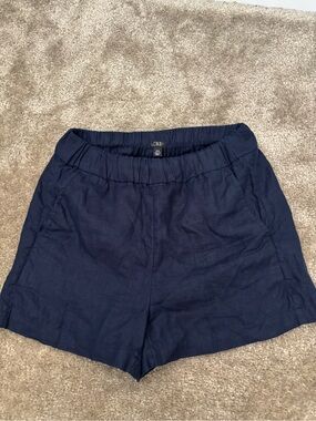 J Crew 100% Linen shorts